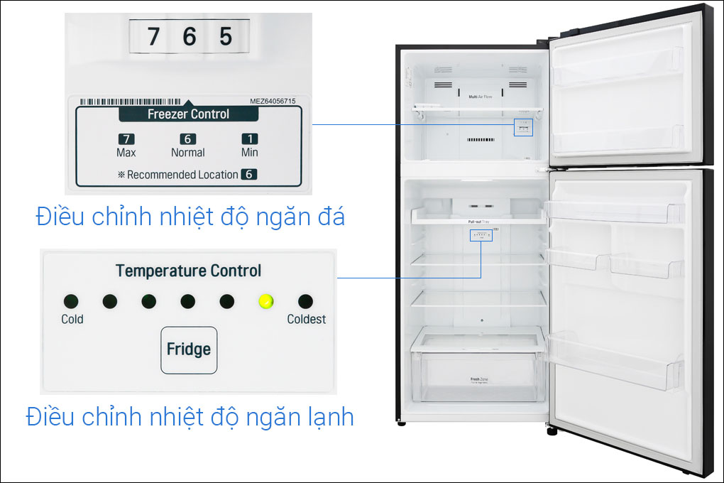 mẹo tiết kiệm điện cho tủ lạnh